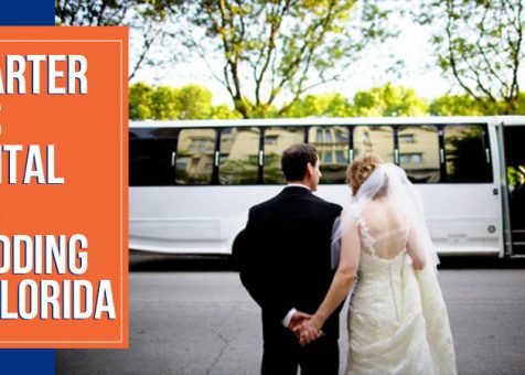 charter bus rental for wedding in Florida