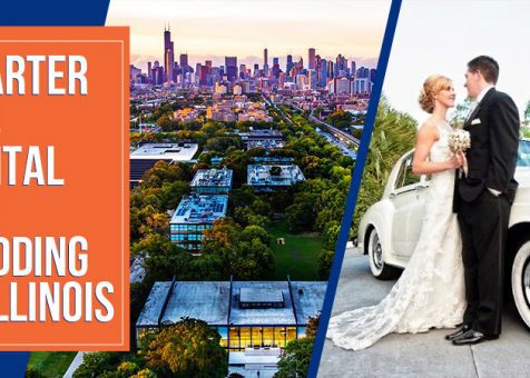 charter bus rental for wedding in Illinois